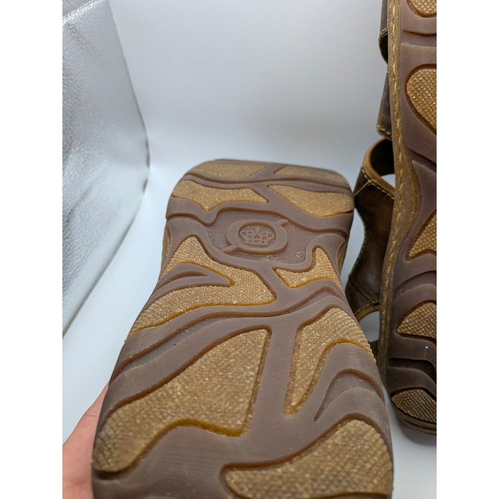 Born Mens Brown‎ Leather Adjustable Strap Sport Jesus Sandals Size 14 47 - Picture 15 of 15